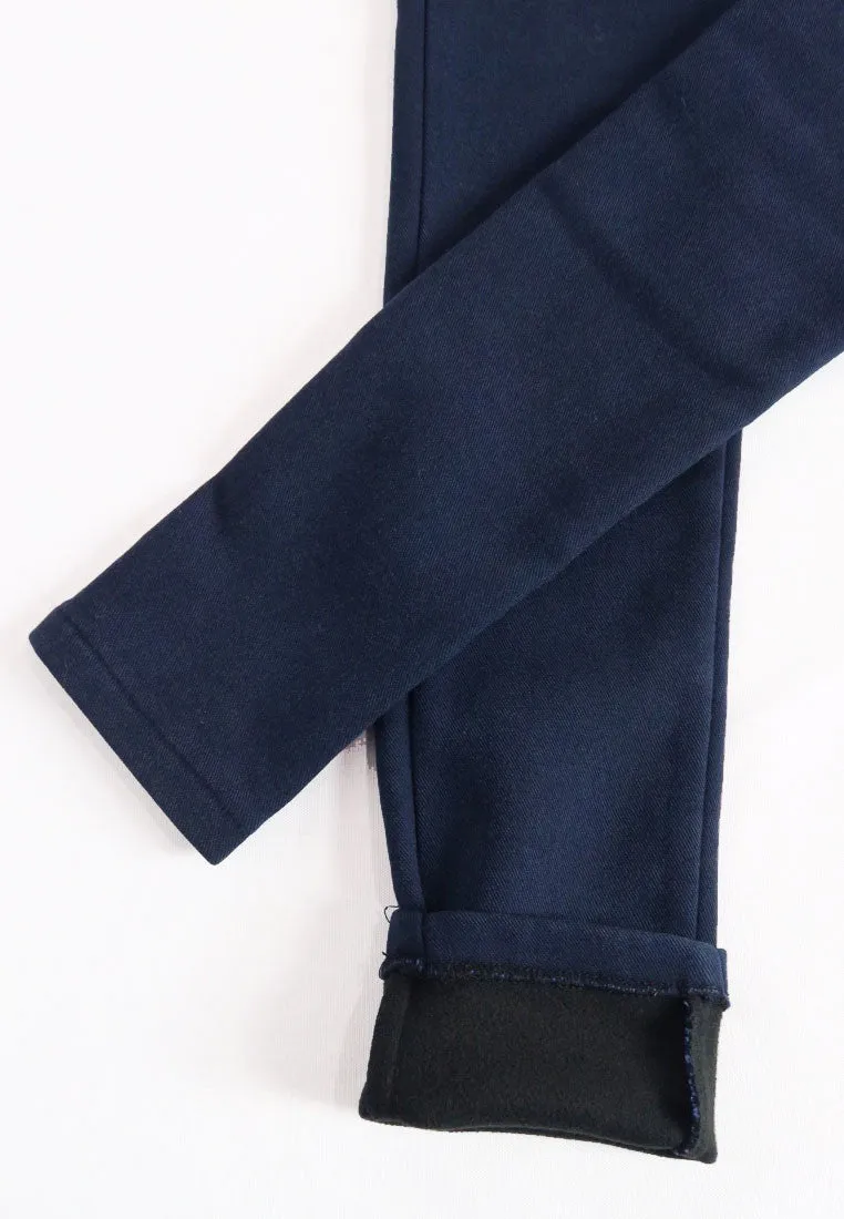 กางเกงบุกันหนาวฮีทเทค No.9279- Thick Thermal Heatech Pencil Pants Skinny Jeans