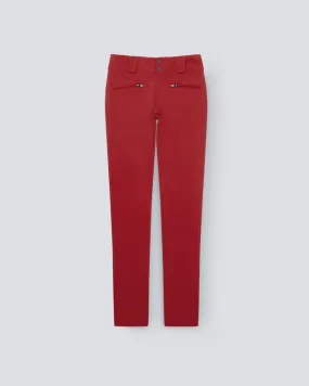 Aurora Skinny Pant in Red