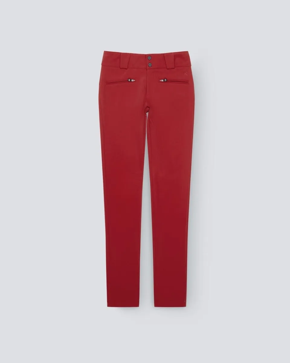 Aurora Skinny Pant in Red