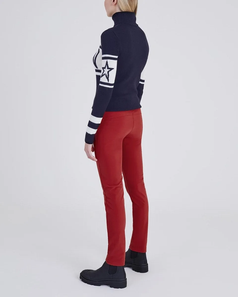 Aurora Skinny Pant in Red