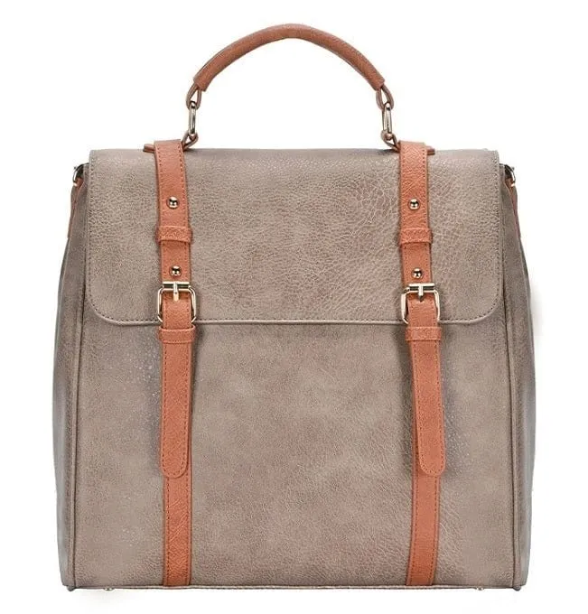 BGS44028 Buckle Flap Over Fashion Backpack