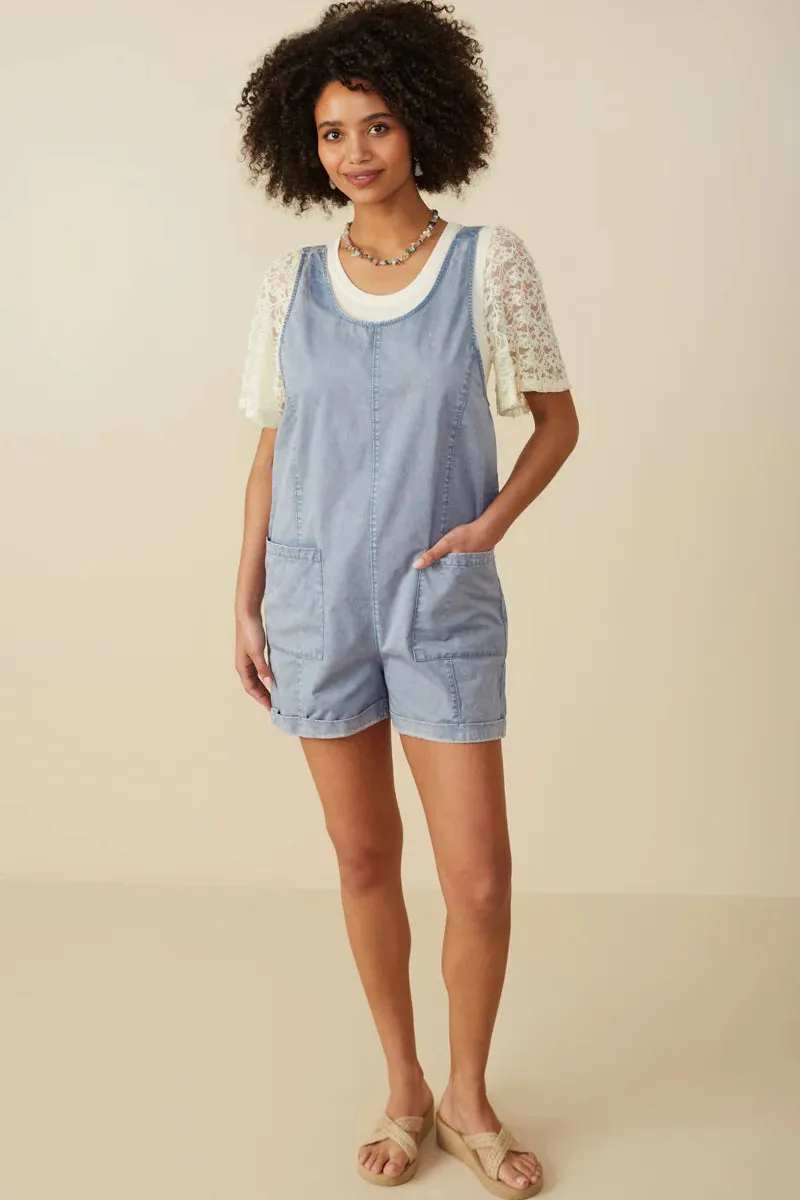 Blue Jean Romper
