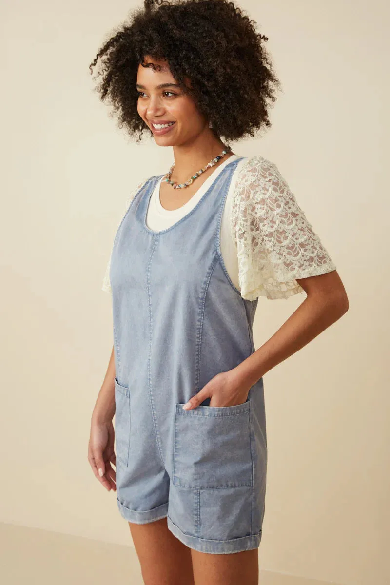 Blue Jean Romper