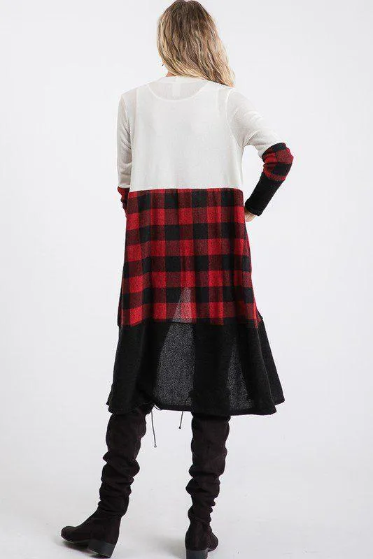 Buffalo Plaid Cardigan
