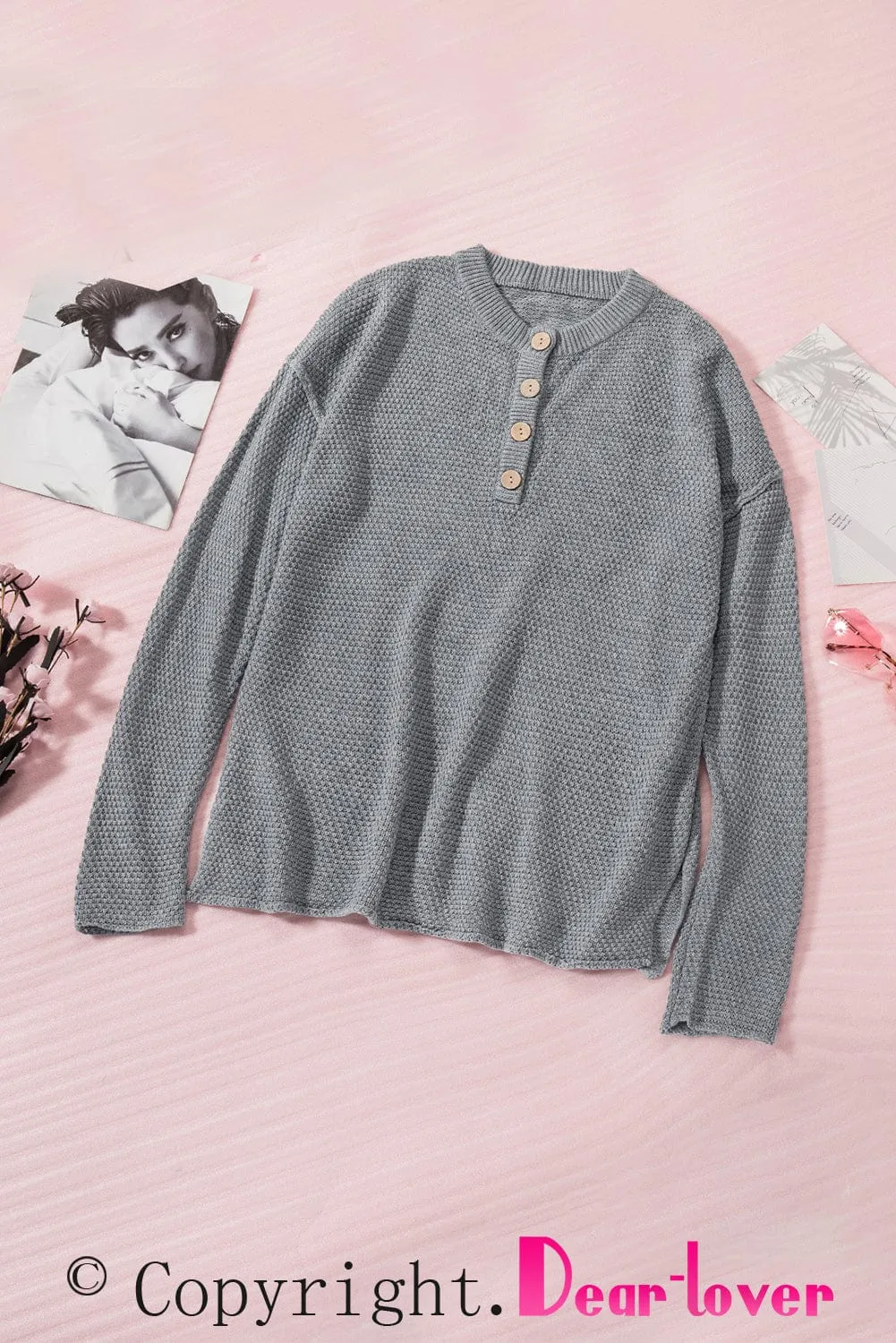 Button-Down Cardigan Sweater