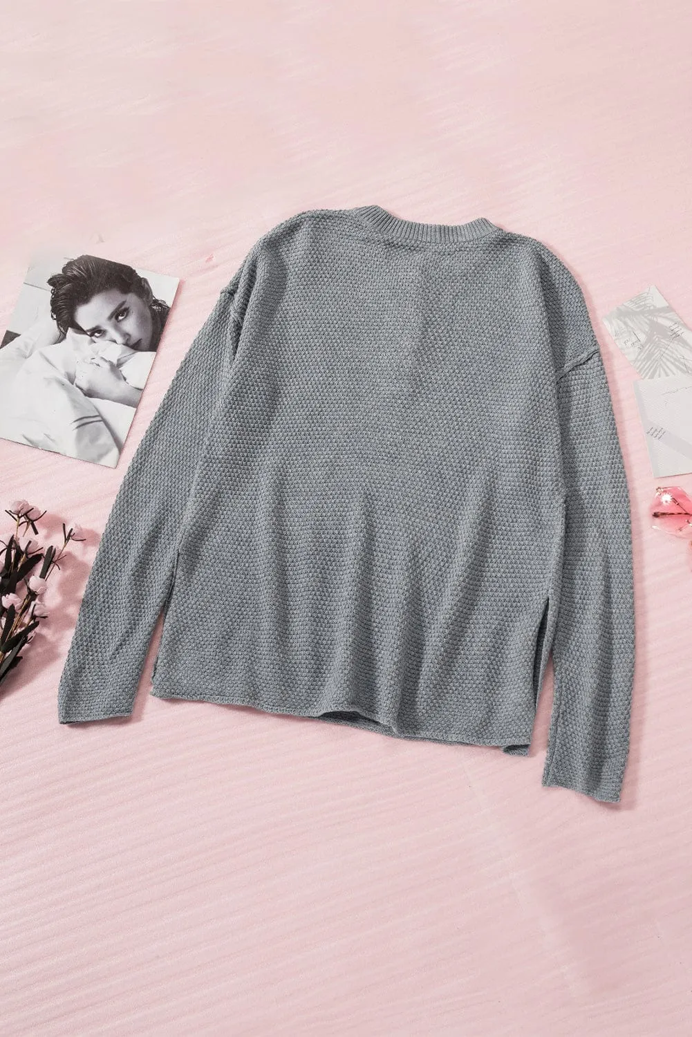 Button-Down Cardigan Sweater