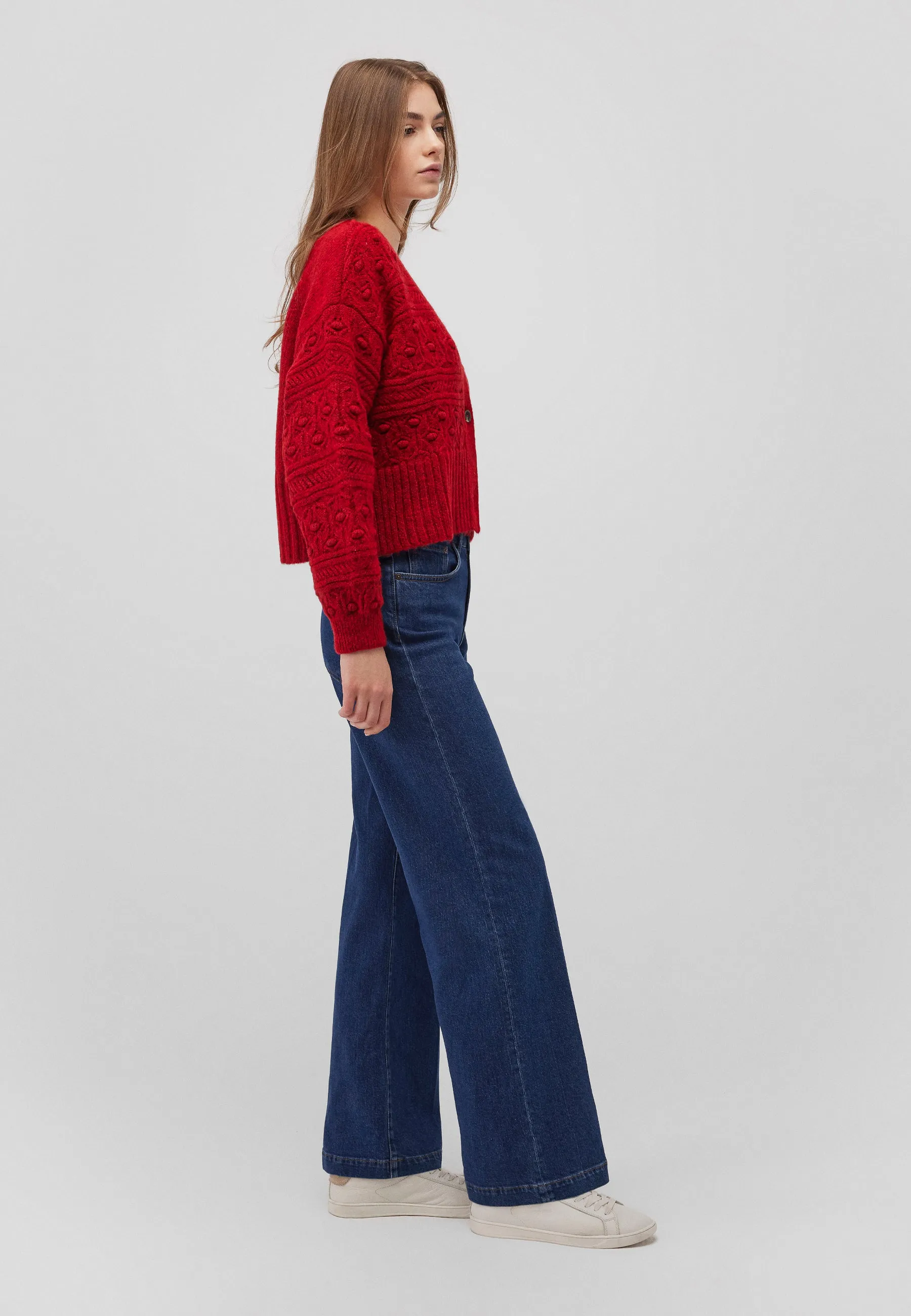 CARDIGAN | Cardigan verkürzt