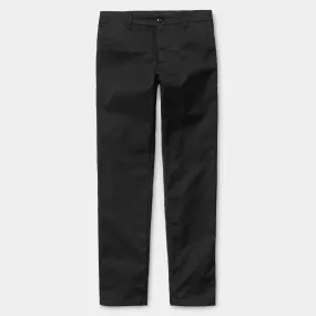 Carhartt Sid Pant Black Rinsed