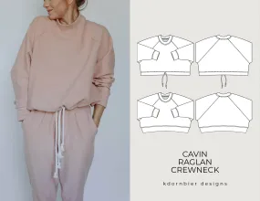 Cavin Raglan Crewneck