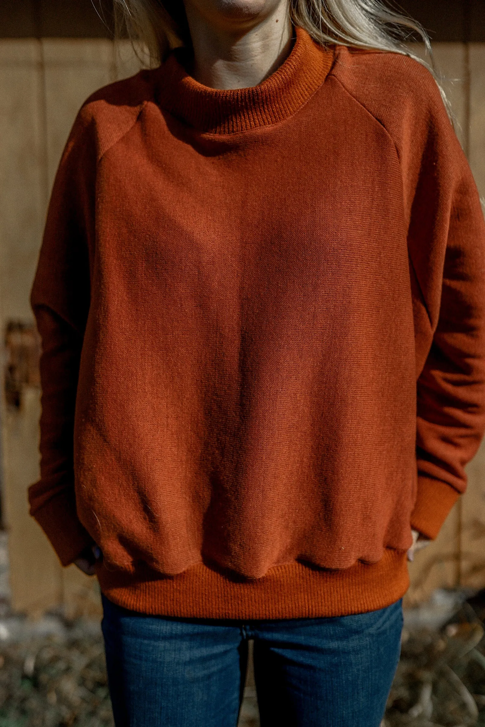 Cavin Raglan Crewneck