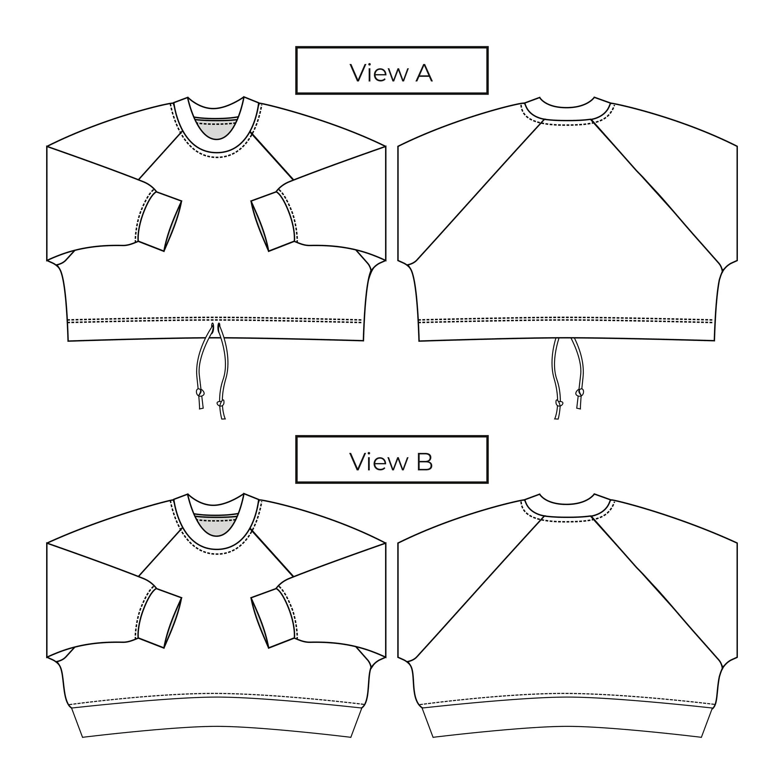 Cavin Raglan Crewneck