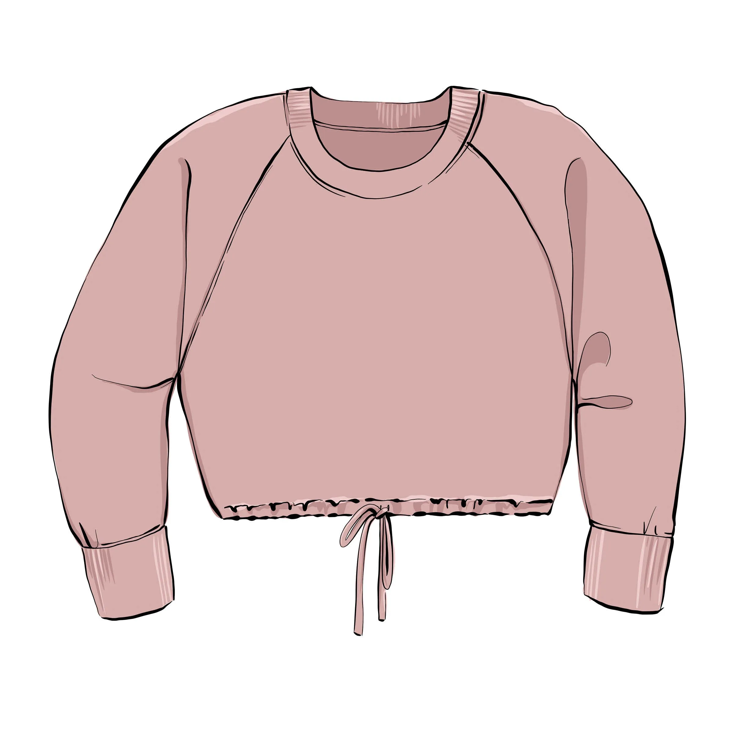 Cavin Raglan Crewneck