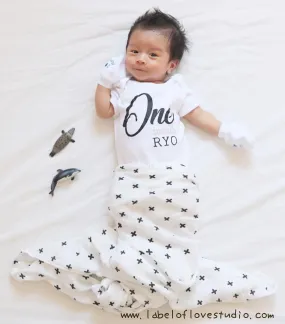 Classic Chic 12 Monthly Rompers