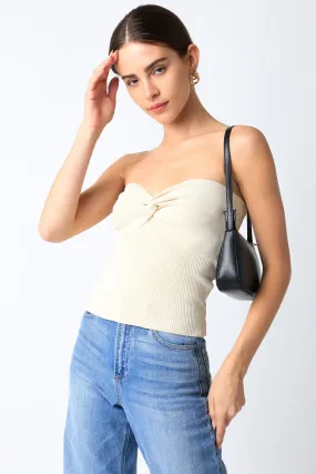 Cream Wini Tube Top