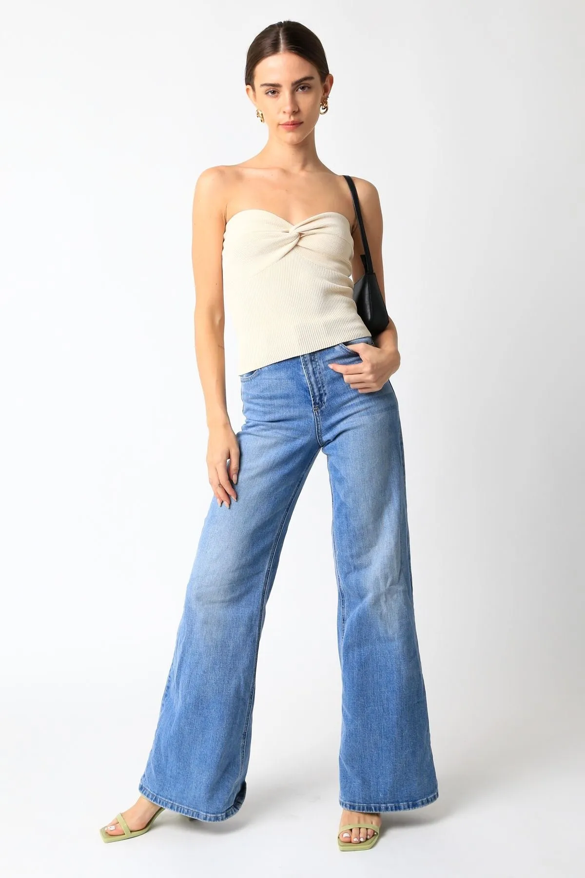 Cream Wini Tube Top