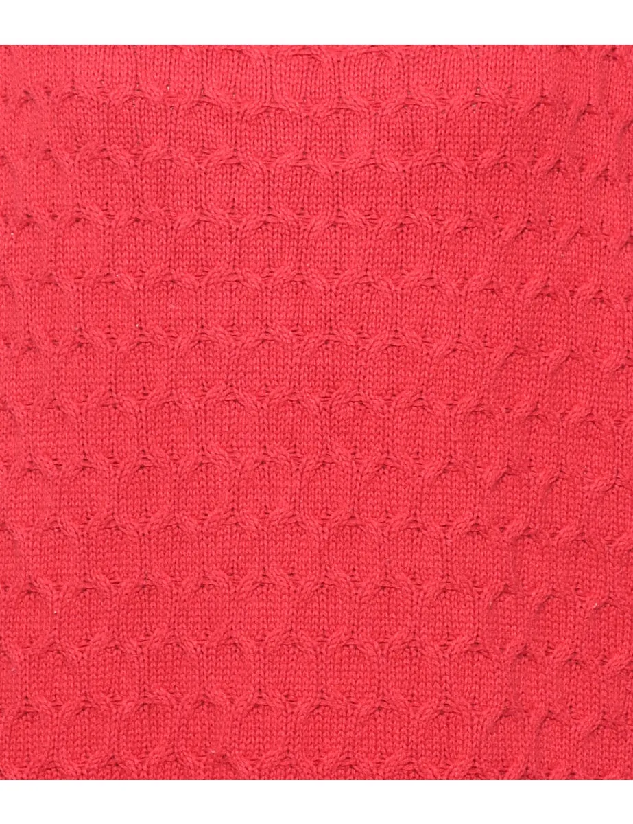 Croft & Barrow Cable Knit Jumper - L