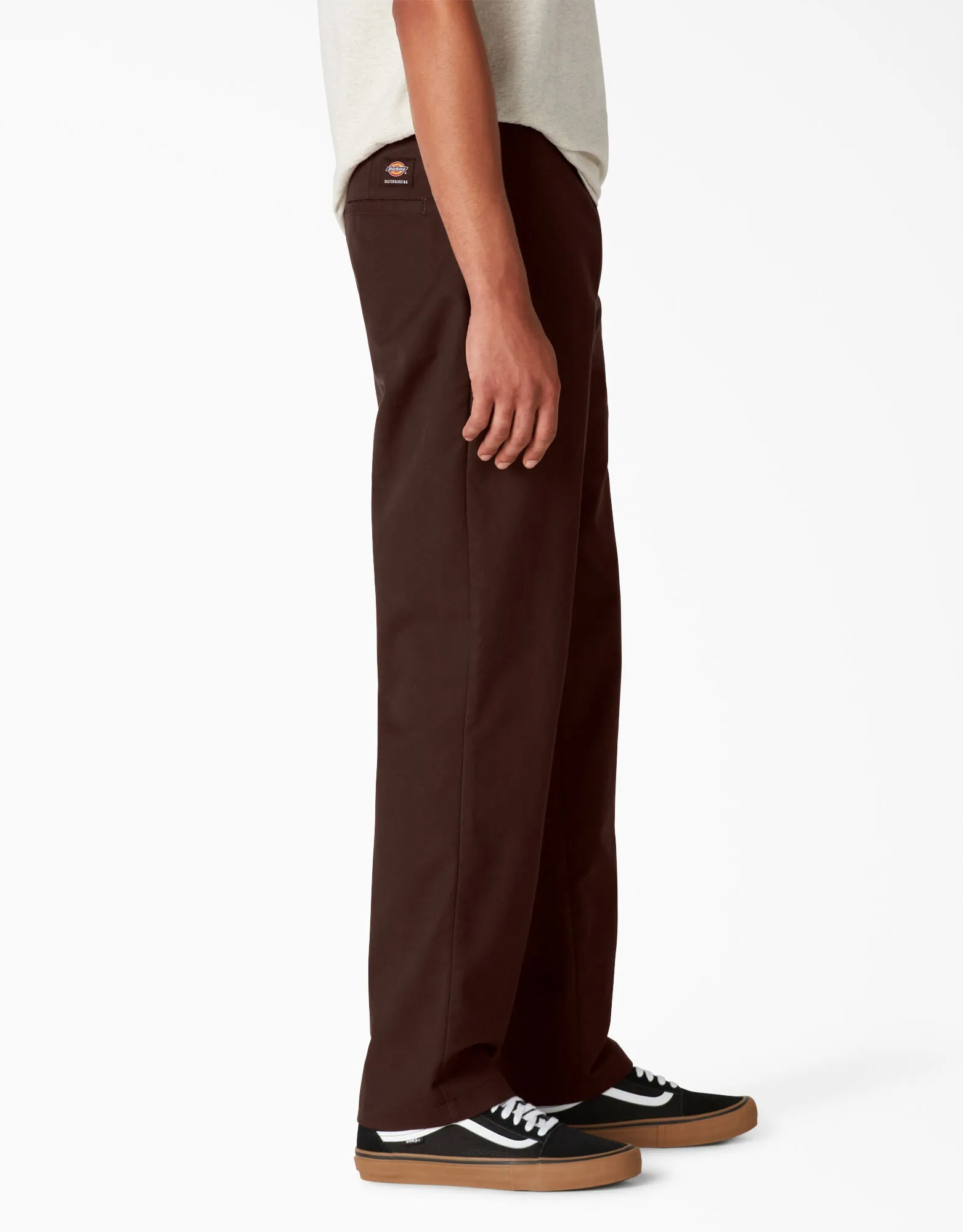 Dickies Skateboarding Slim Fit Twill Pant - Chocolate Brown