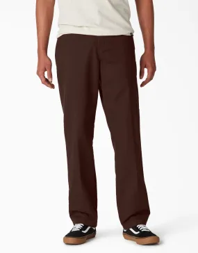 Dickies Skateboarding Slim Fit Twill Pant - Chocolate Brown