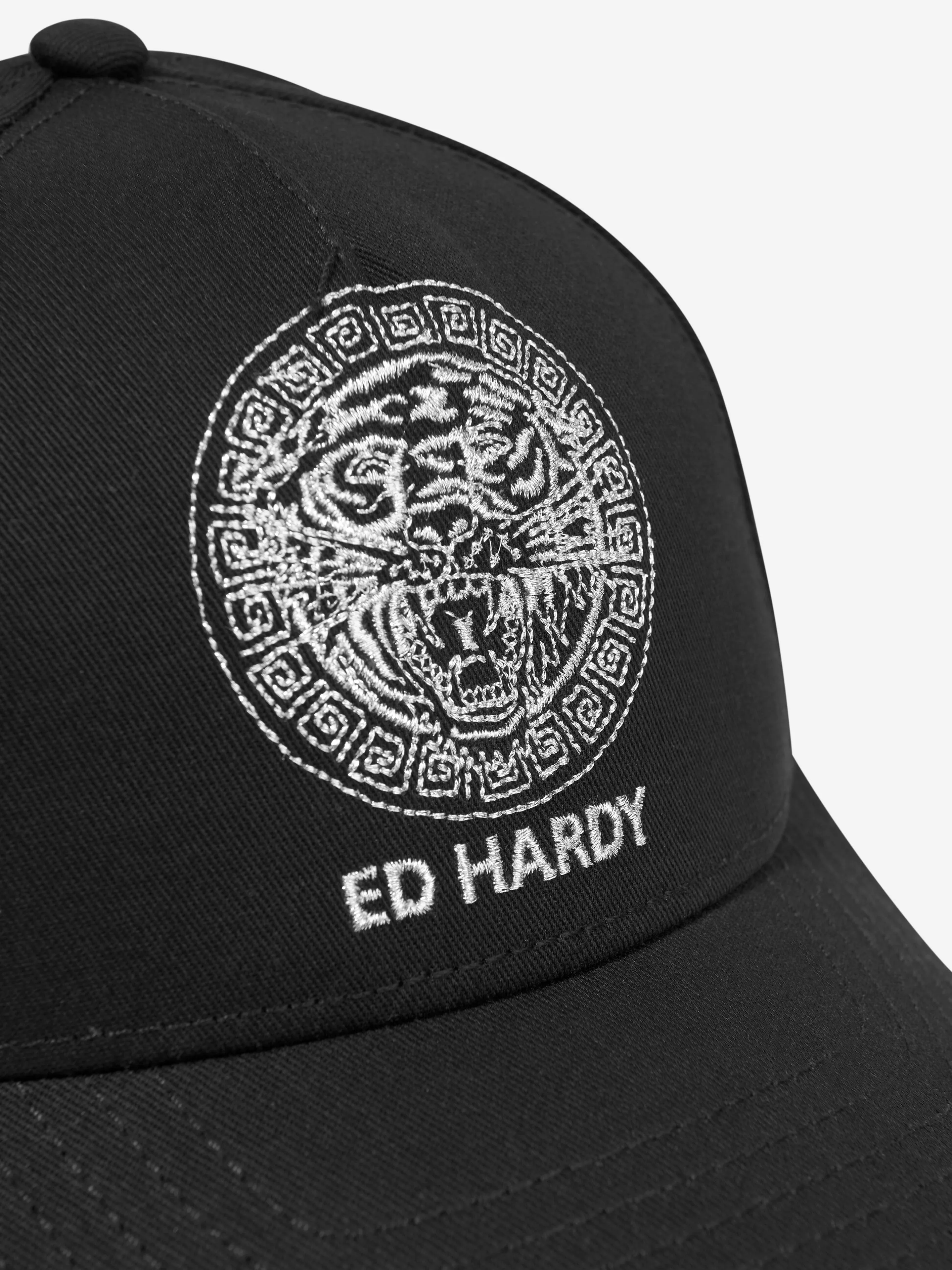 ED Hardy Kids Logo Cap in Black