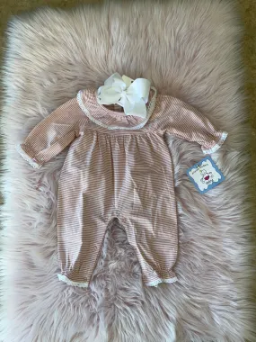 Henley Striped Romper