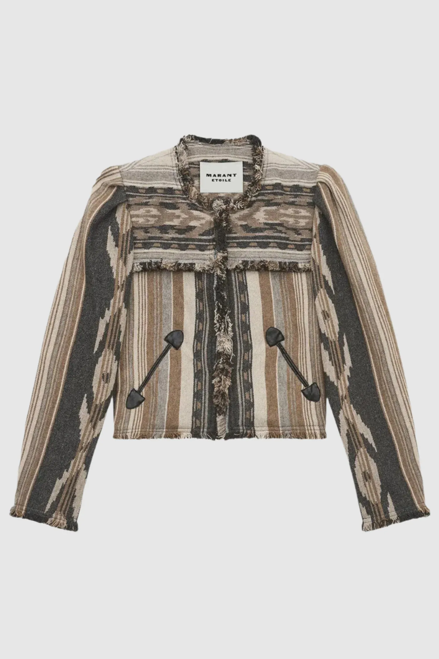Isabel Marant Delphina Jacket in Faded Black