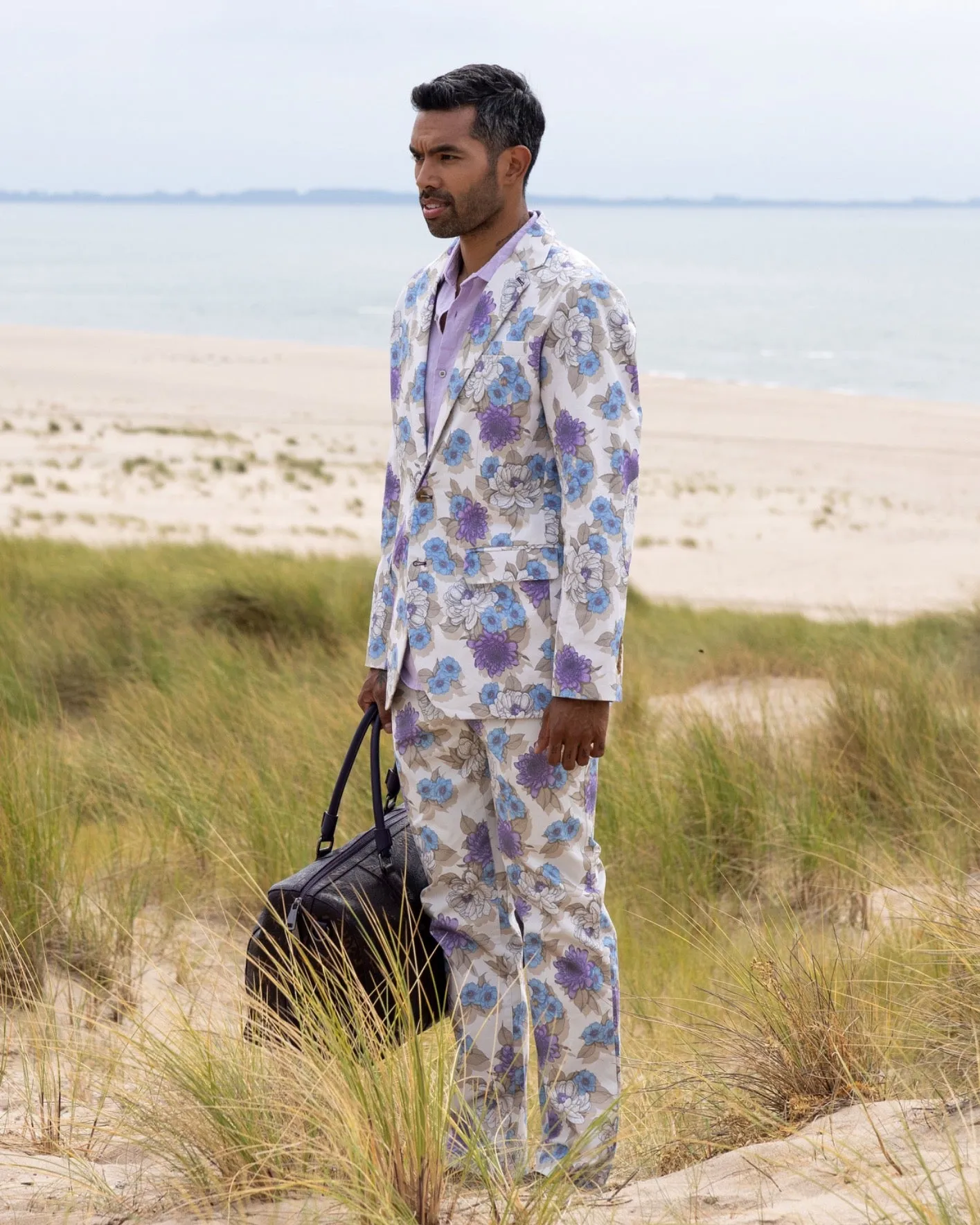 JACK FLOWER BED PANT -  IVORY