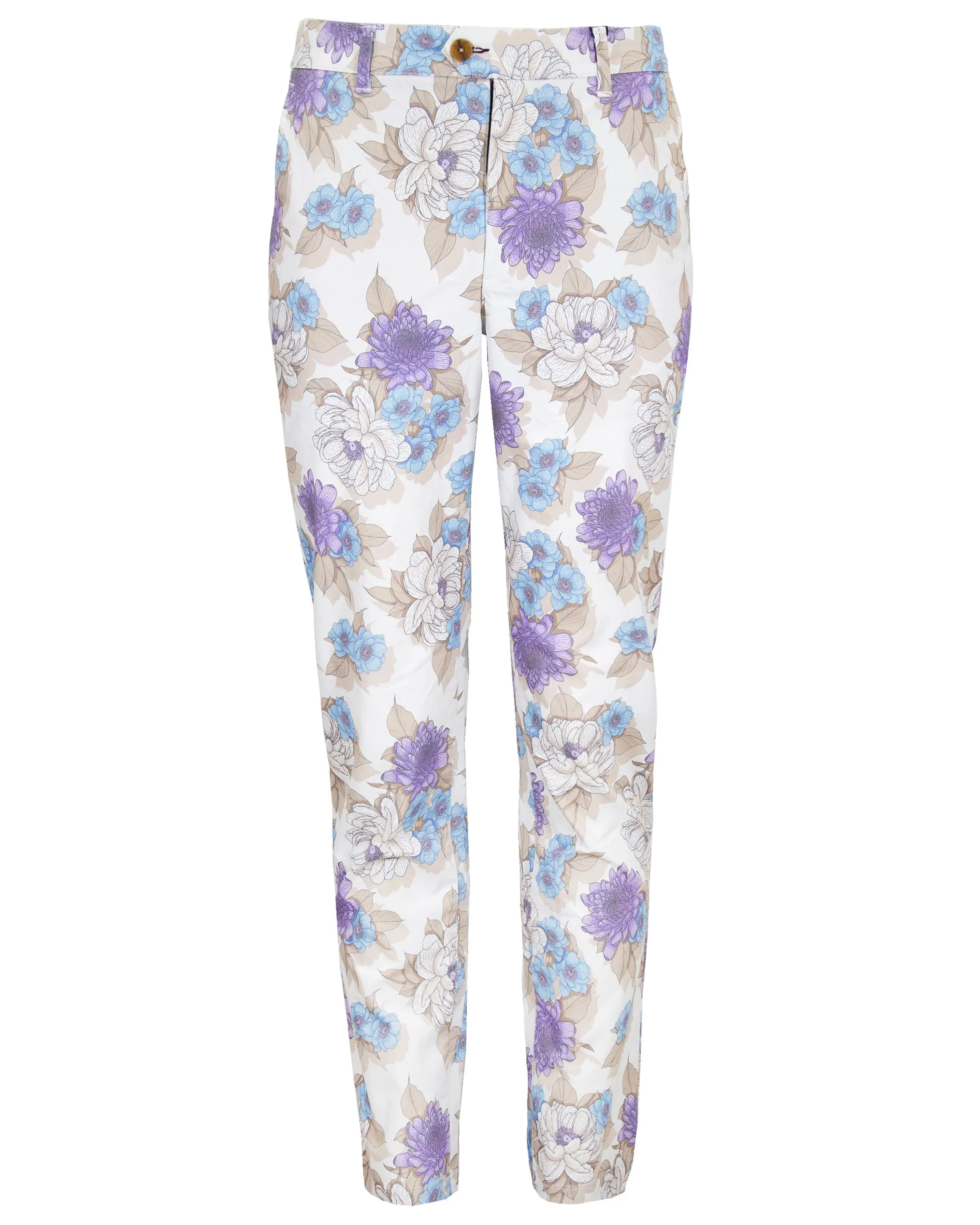 JACK FLOWER BED PANT -  IVORY