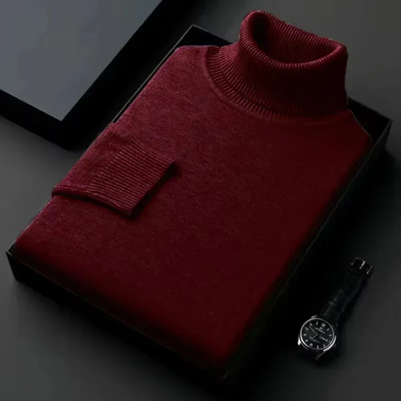 Jacob classic roll neck jumper