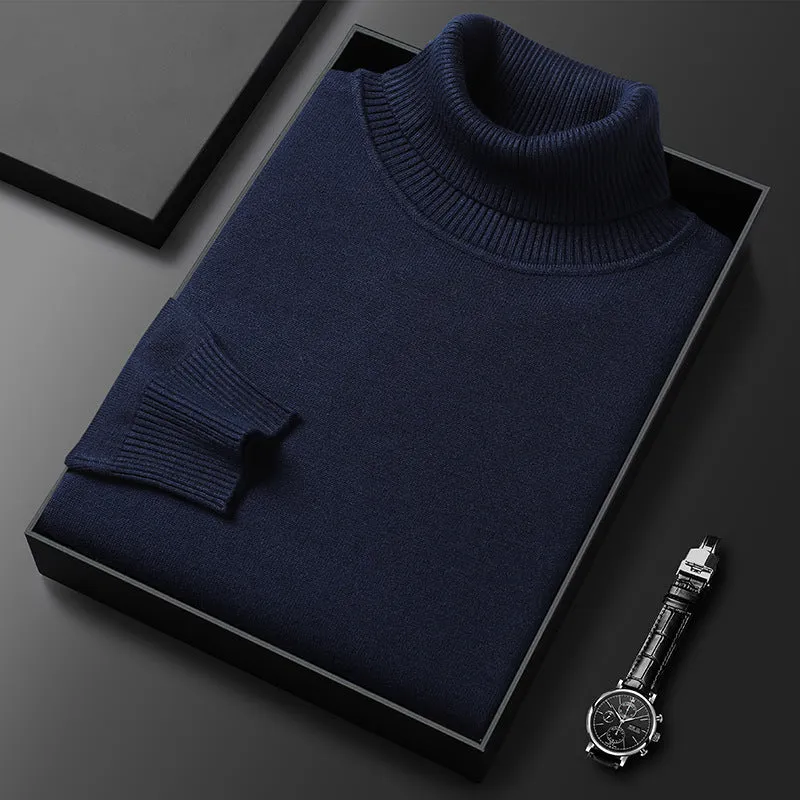 Jacob classic roll neck jumper