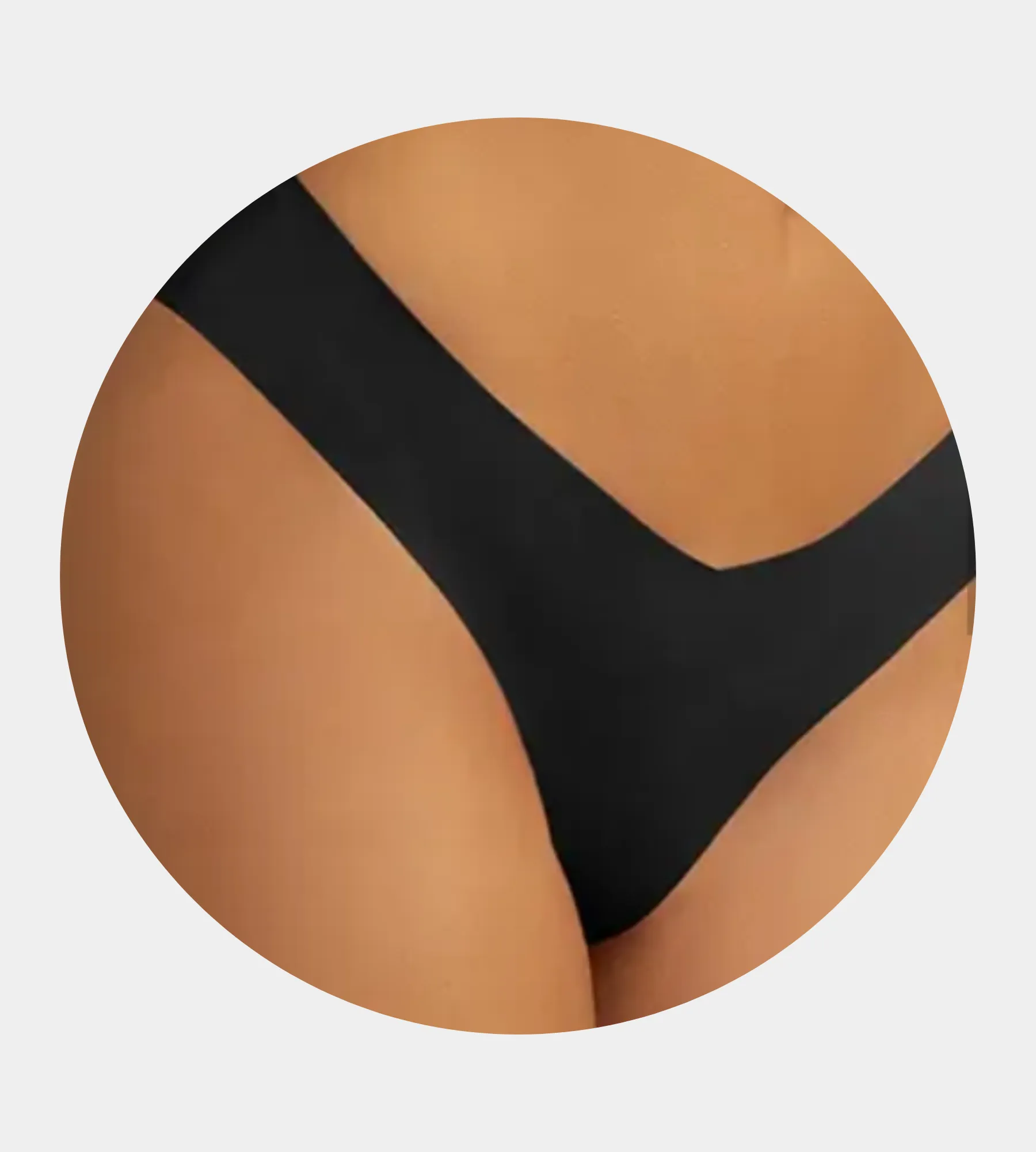 Ladies seamless sports briefs