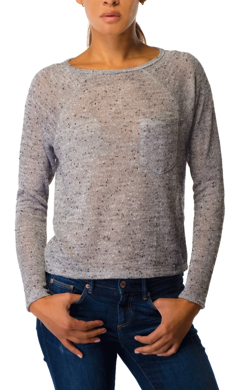 Long Sleeve Top With Pocket