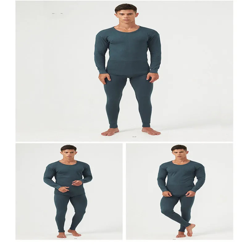 Men and Women Long Johns Shirt Pants Set