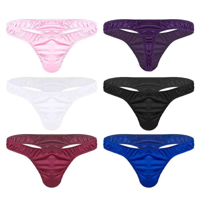 Men's Sexy Low Rise Bikini Underwear / Male Panties Lingerie / Sissy Pouch Underpants