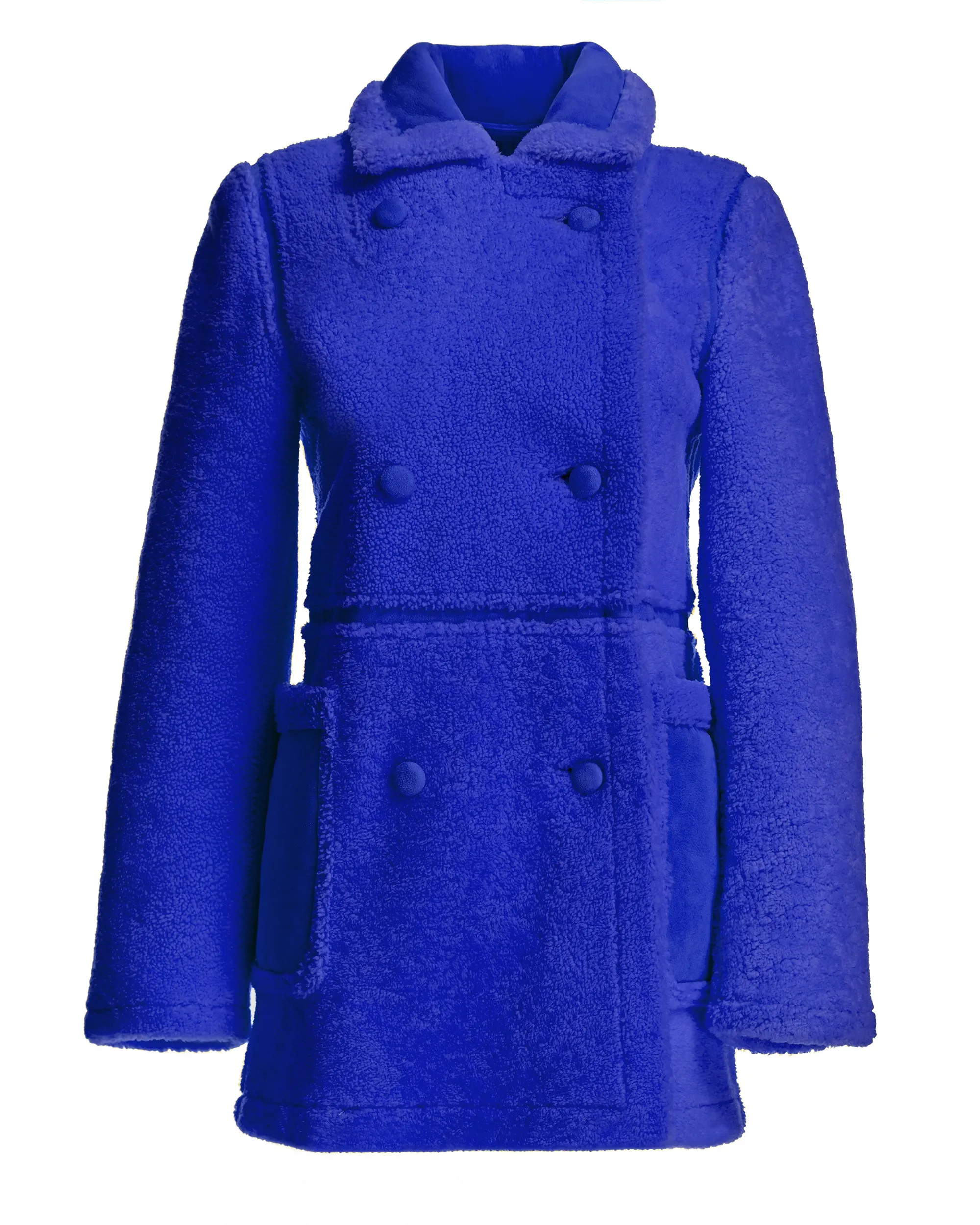 Merino Shearling Pea Jacket