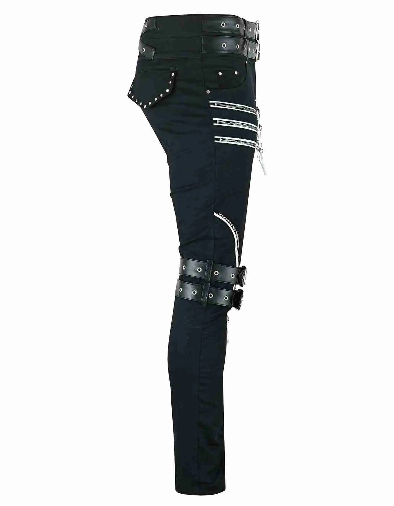 Midnight Masquerade Gothic Skinny Pant