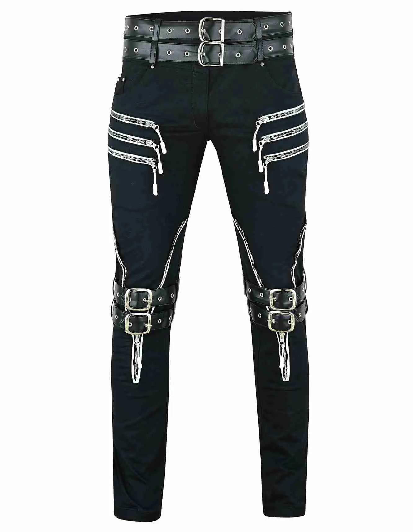 Midnight Masquerade Gothic Skinny Pant