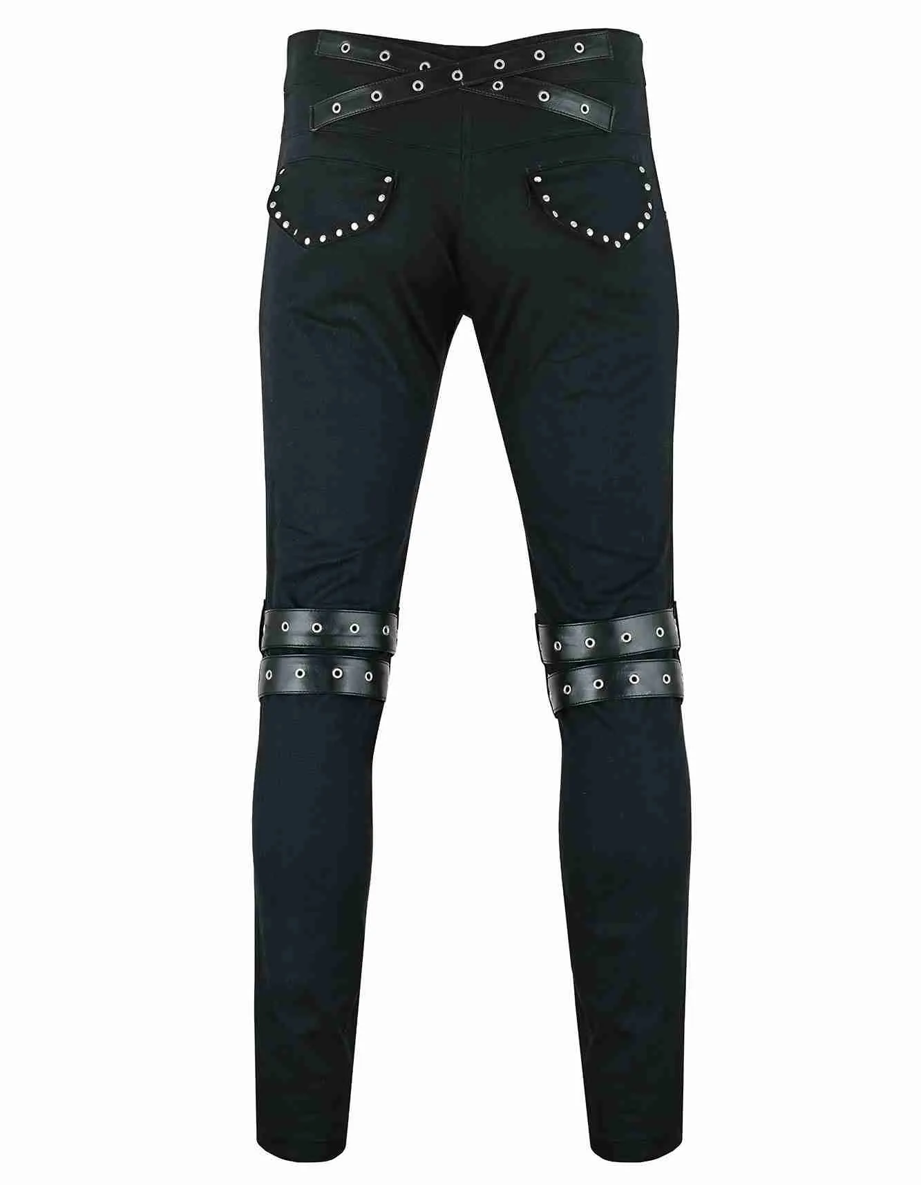 Midnight Masquerade Gothic Skinny Pant