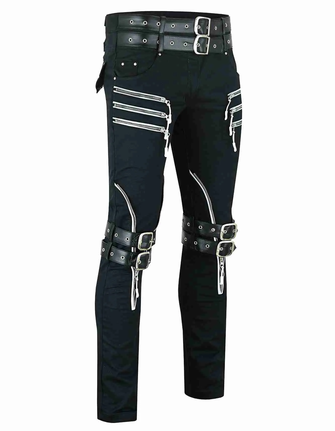Midnight Masquerade Gothic Skinny Pant