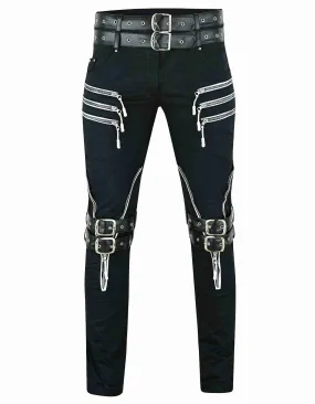 Midnight Masquerade Gothic Skinny Pant