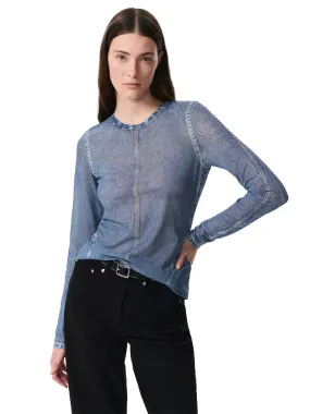 Miramar Mesh Long-Sleeve Top (Antonia)