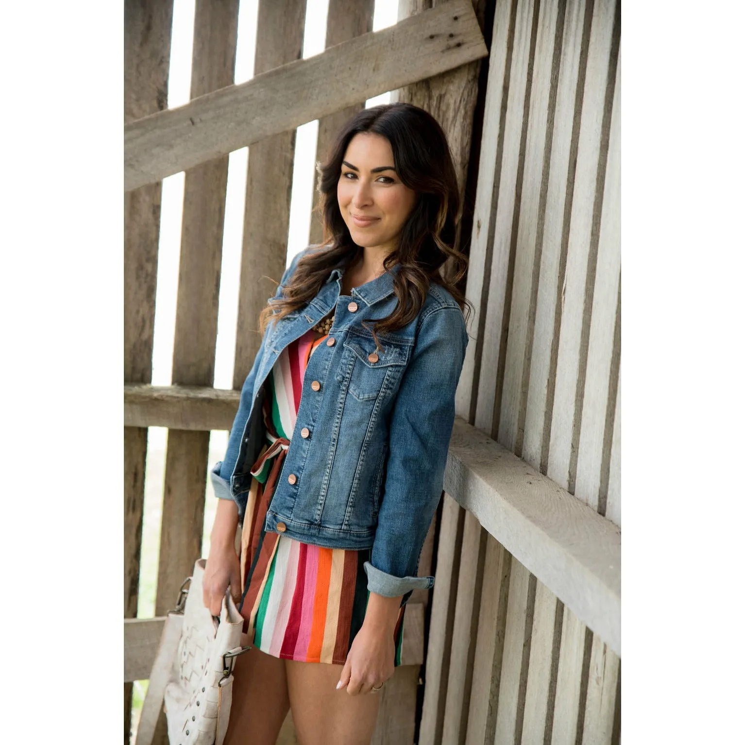 Multi Striped Tank Romper