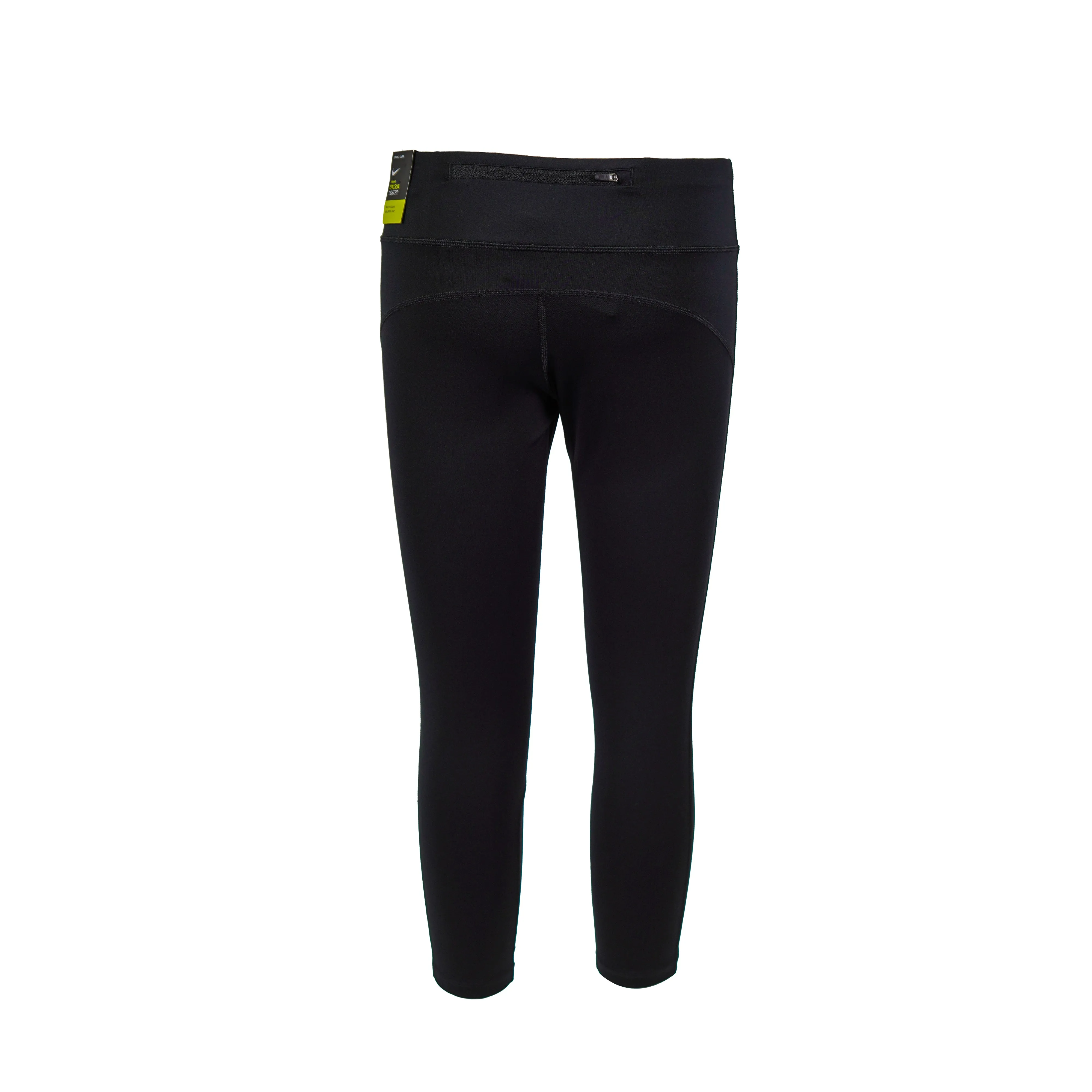 Nike Women's Epic Run Tight Fit Running Capri Tights Black Size Small