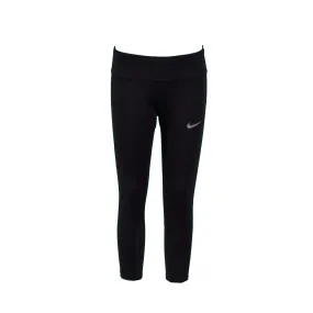 Nike Women's Epic Run Tight Fit Running Capri Tights Black Size Small
