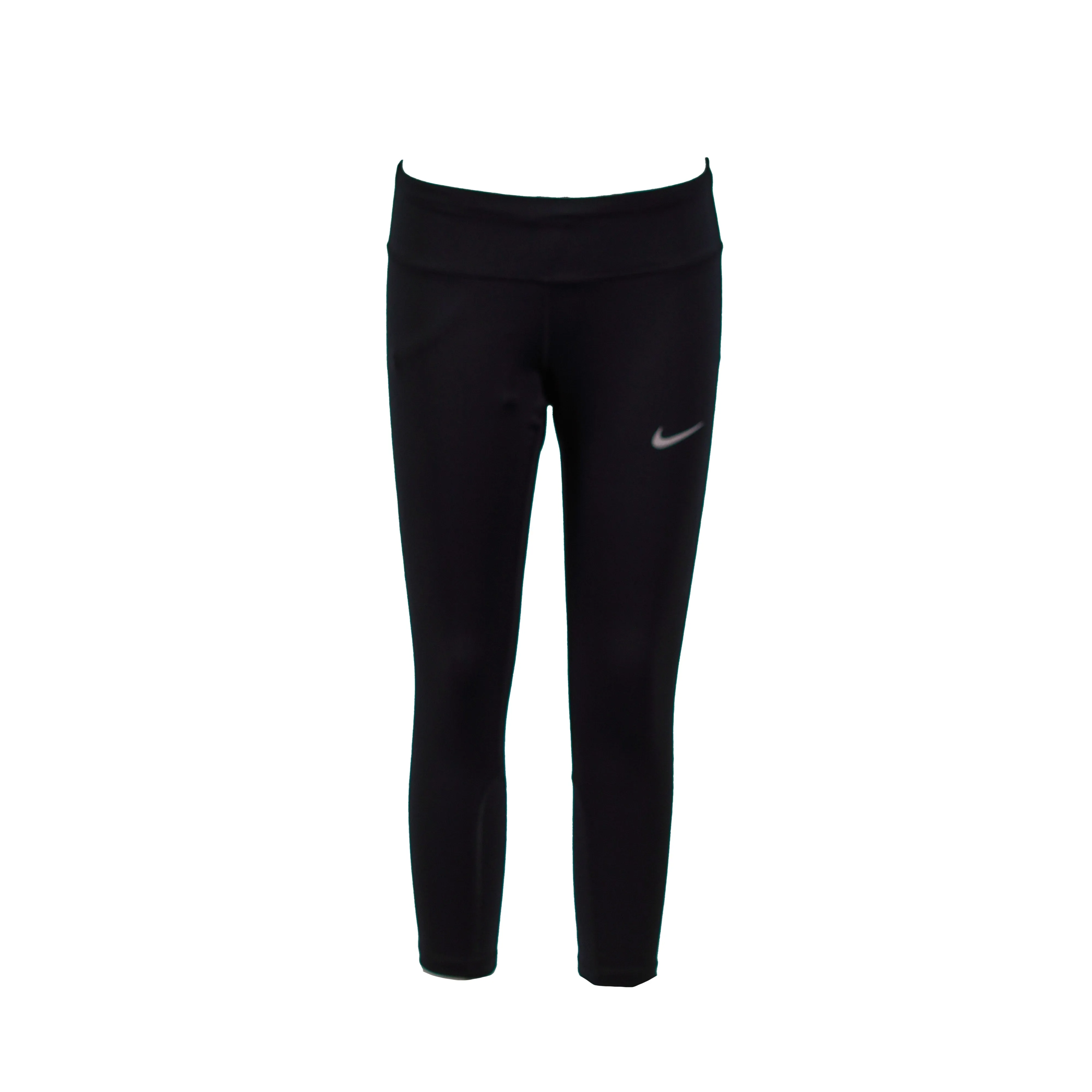 Nike Women's Epic Run Tight Fit Running Capri Tights Black Size Small