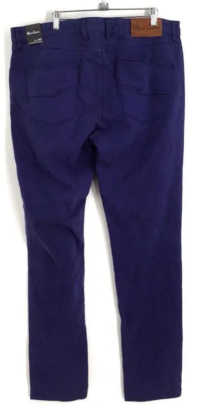 NWT Robert Graham Men's Purple Tailored Kipling Chino Pants - Size 40