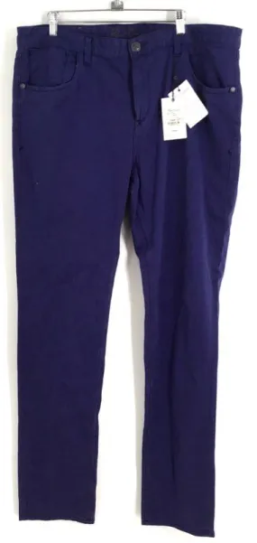 NWT Robert Graham Men's Purple Tailored Kipling Chino Pants - Size 40