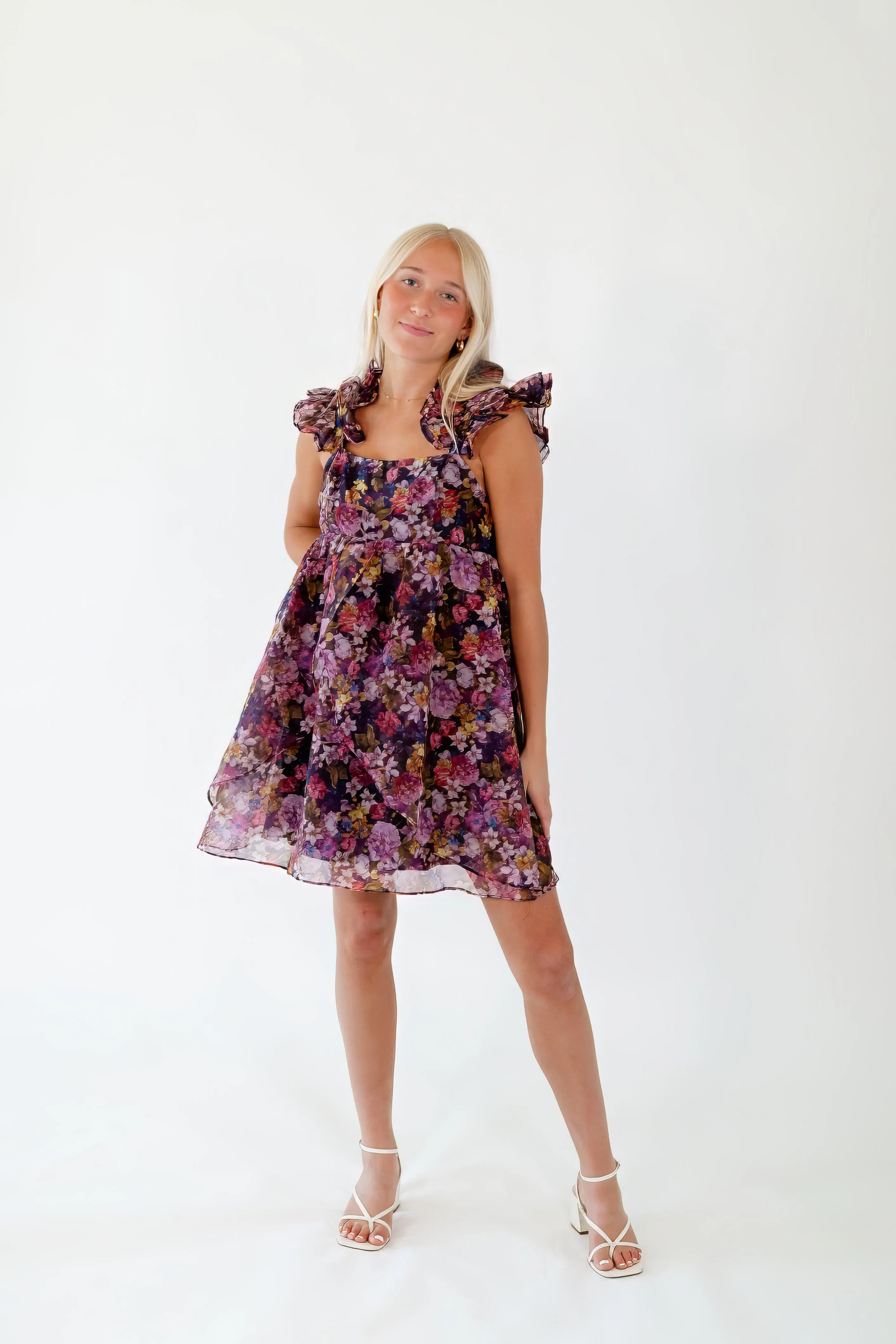Odella Floral Mini Dress