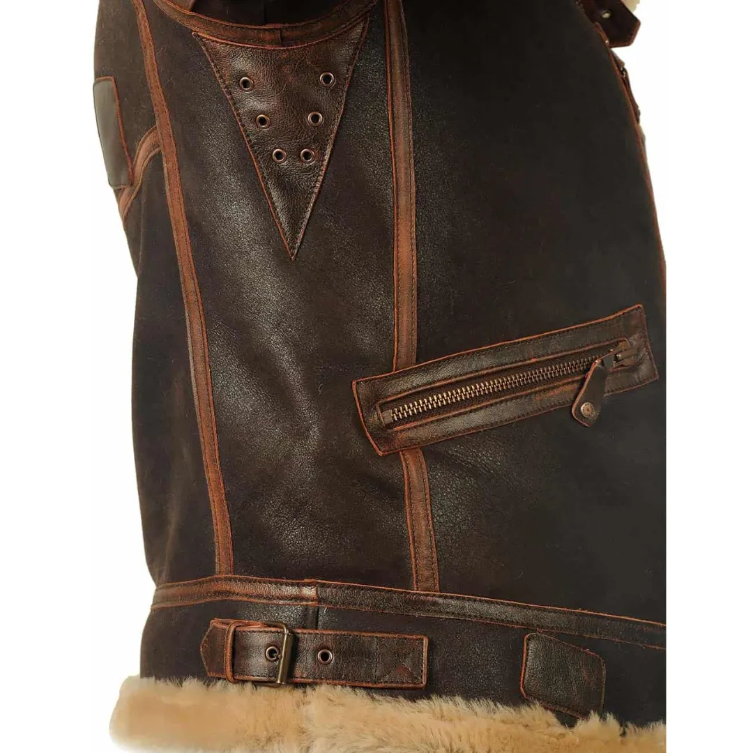Orion - Aviator Shearling Jacket