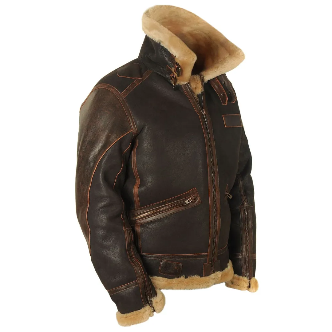 Orion - Aviator Shearling Jacket