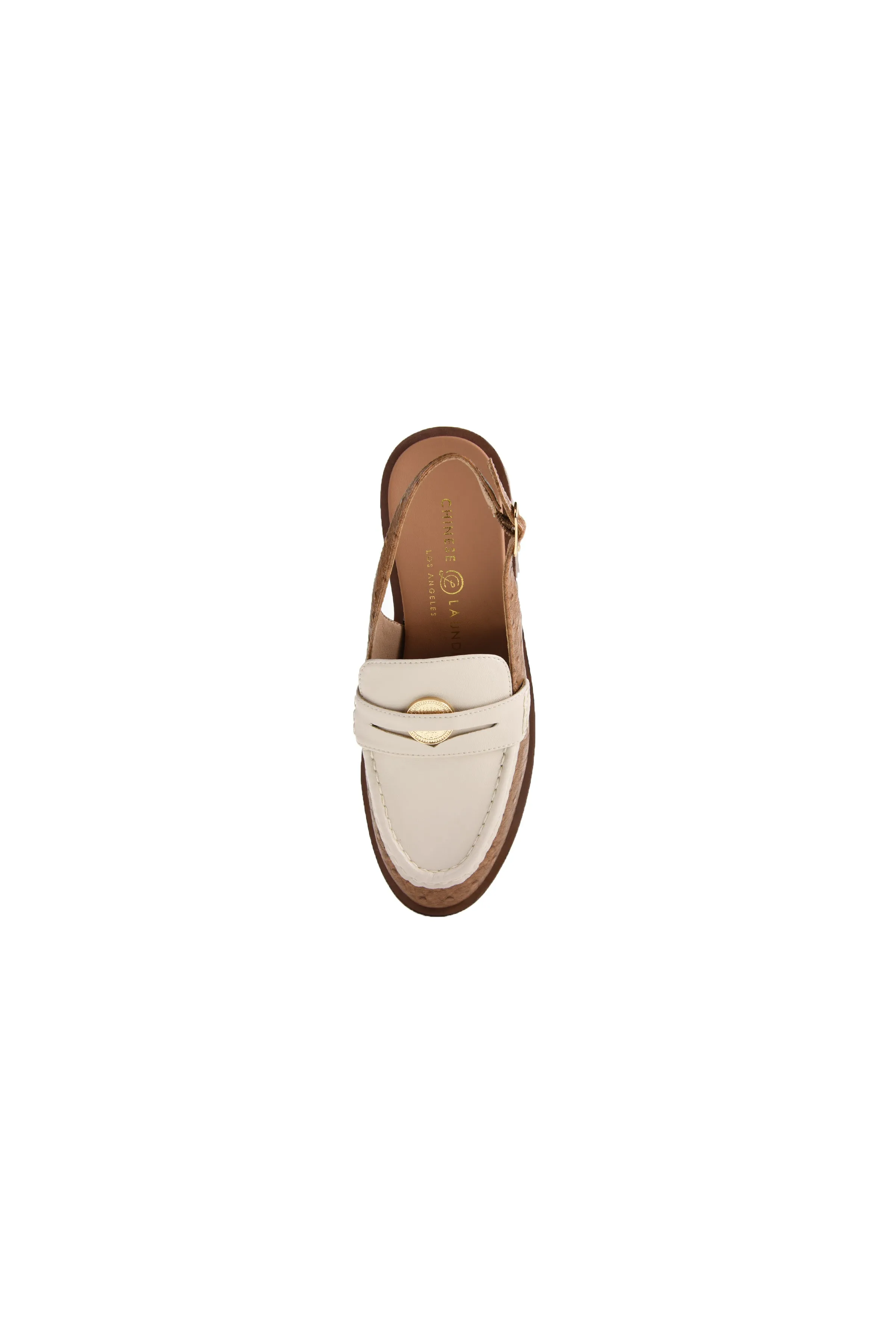 Paiinted Slingback Flat